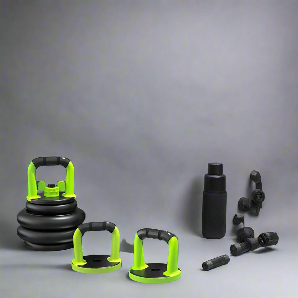 Haltères réglables - FitnessMax™ - Poignée - FitRythme