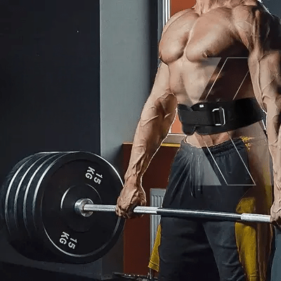 Ceinture pour la musculation - FitnessWaistBelts™ - Noir - FitRythme