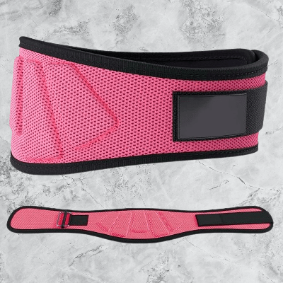 Ceinture pour la musculation - FitnessWaistBelts™ - Rose - FitRythme