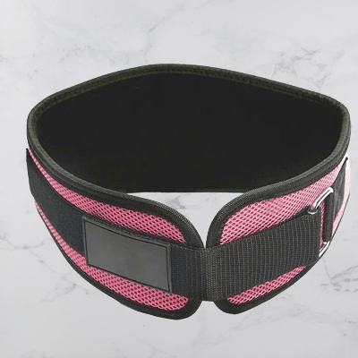 Ceinture pour la musculation - FitnessWaistBelts™ - Rose - FitRythme