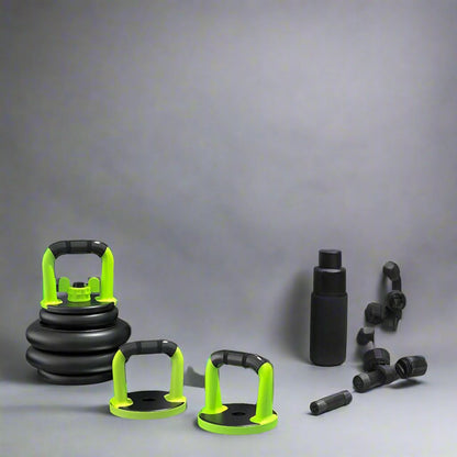 Haltères réglables - FitnessMax™ - Poignée - FitRythme